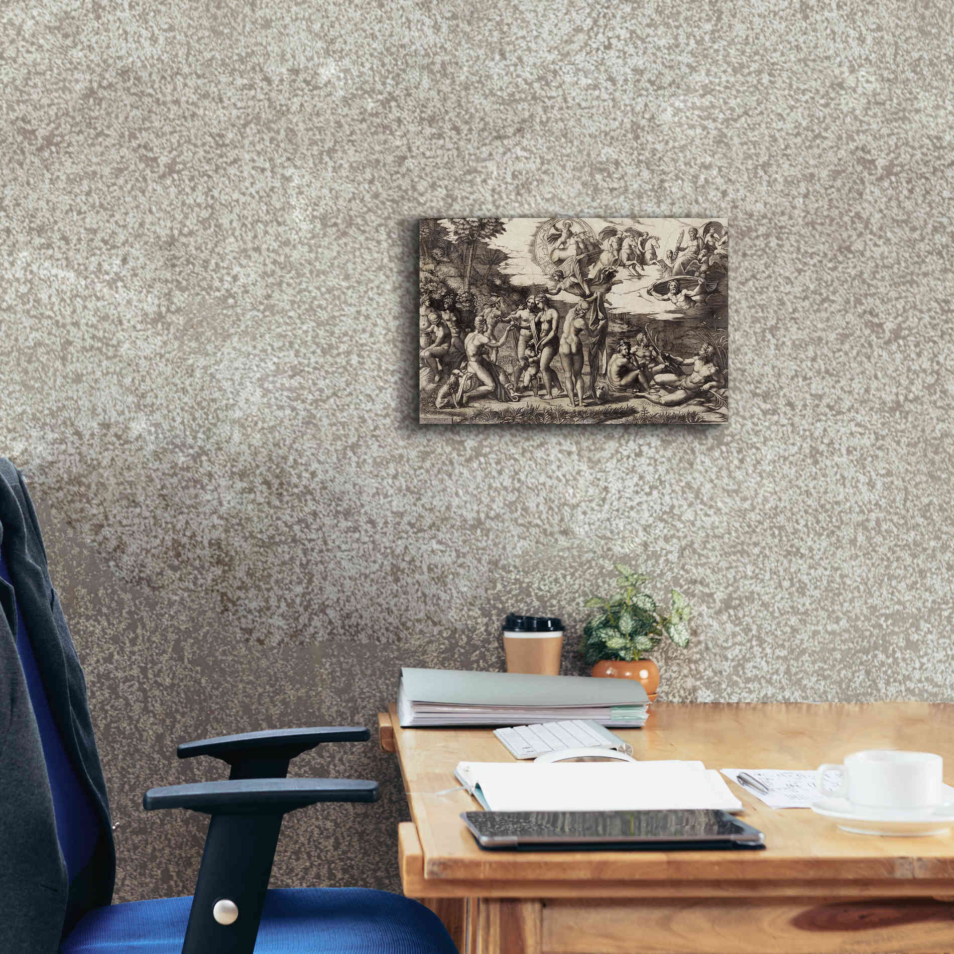 'The Transfiguration' by Raphael, Canvas Wall Art,18 x 12