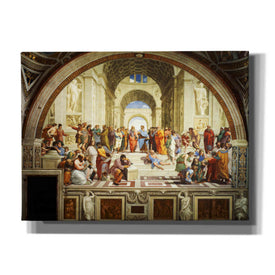 'The School of Athens' by Raphael, Canvas Wall Art