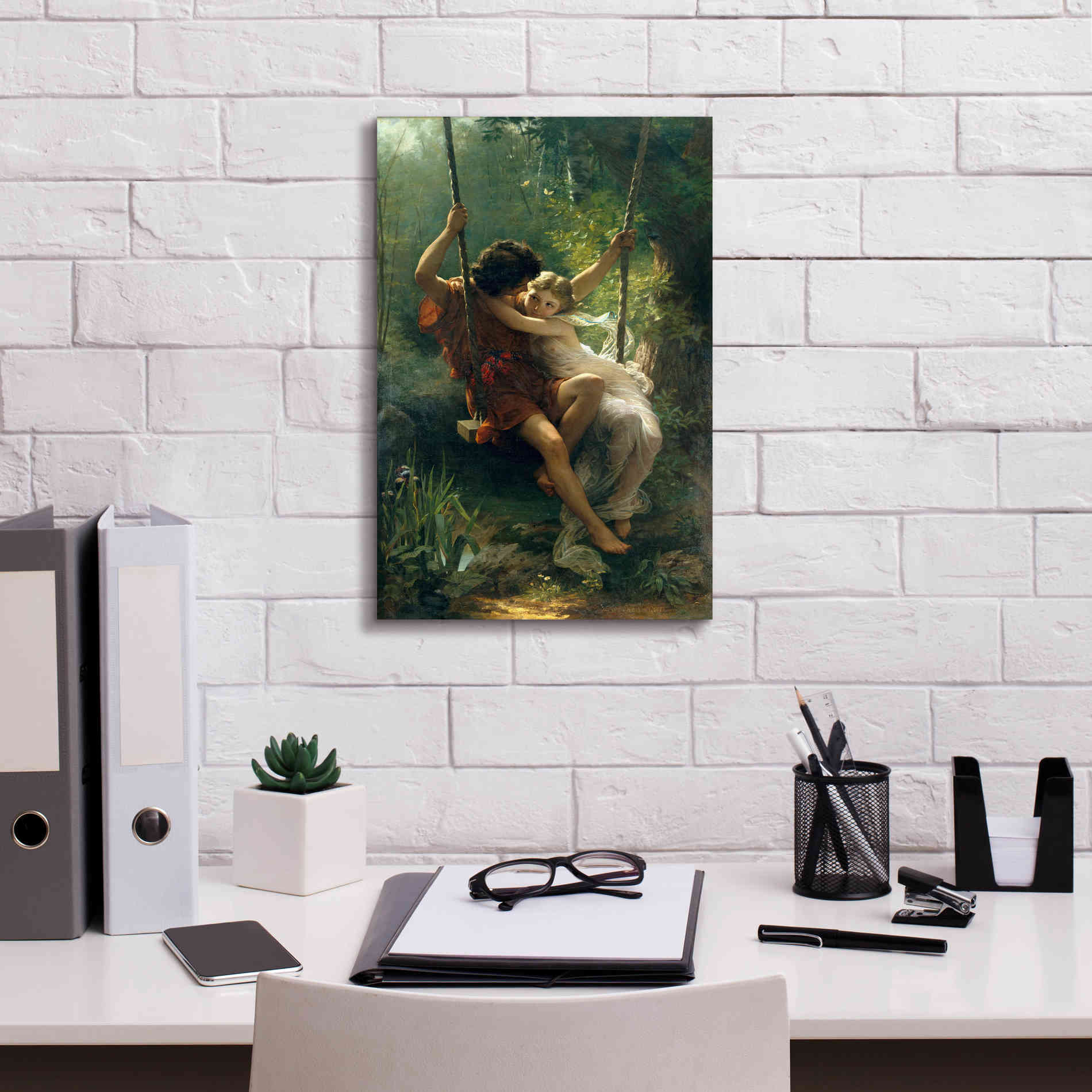 'Springtime' by Pierre Auguste Cot, Canvas Wall Art,12 x 18