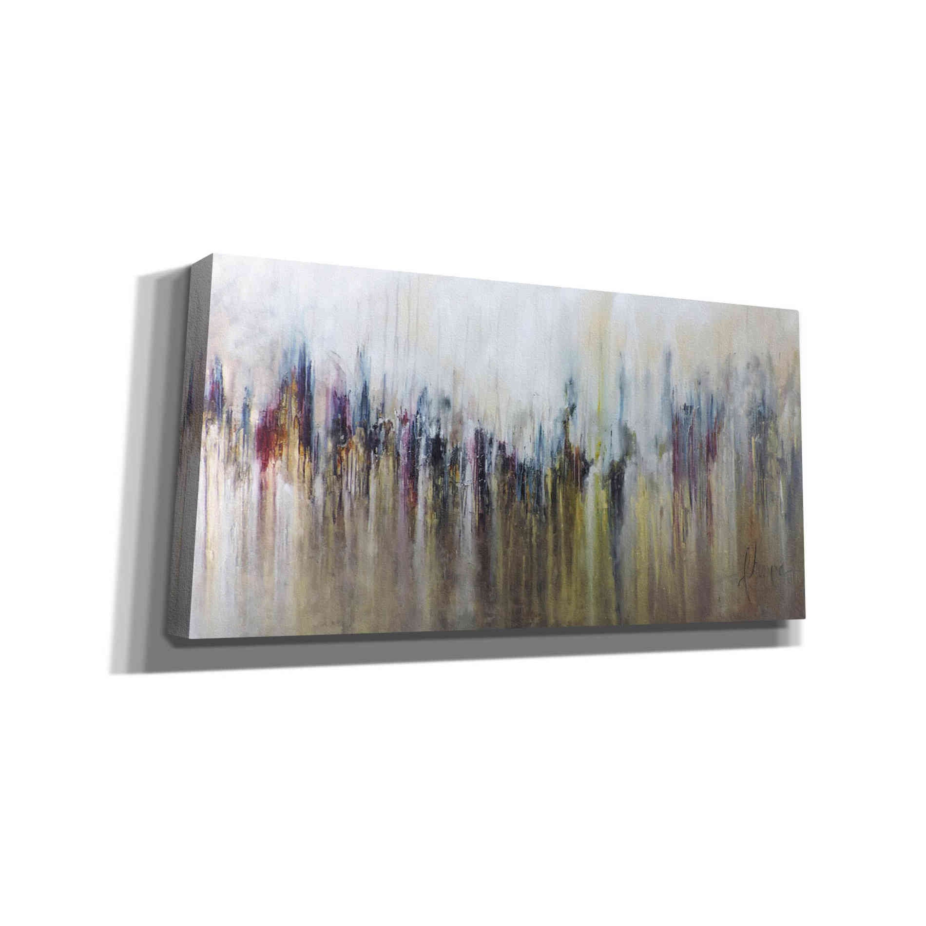 'Cascada Metalica' by Leticia Herrera, Canvas Wall Art