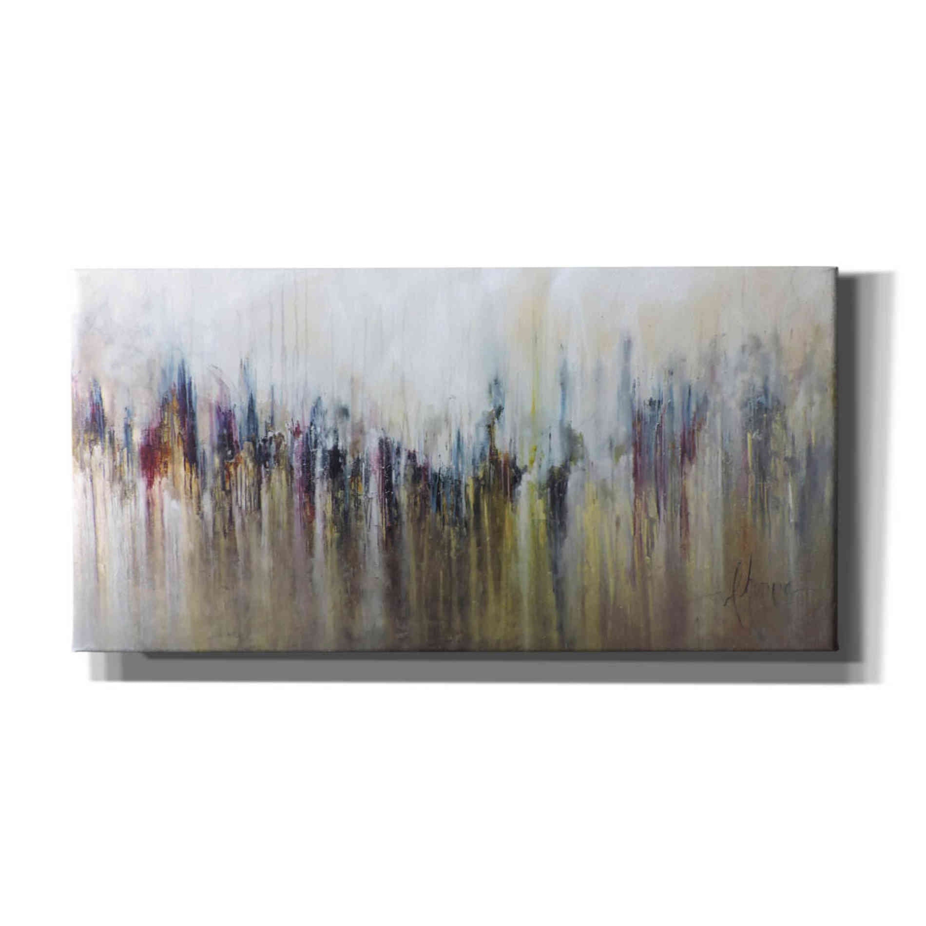 'Cascada Metalica' by Leticia Herrera, Canvas Wall Art