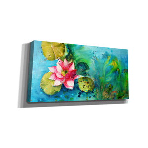 'Horizontal Flores VI' by Leticia Herrera, Canvas Wall Art