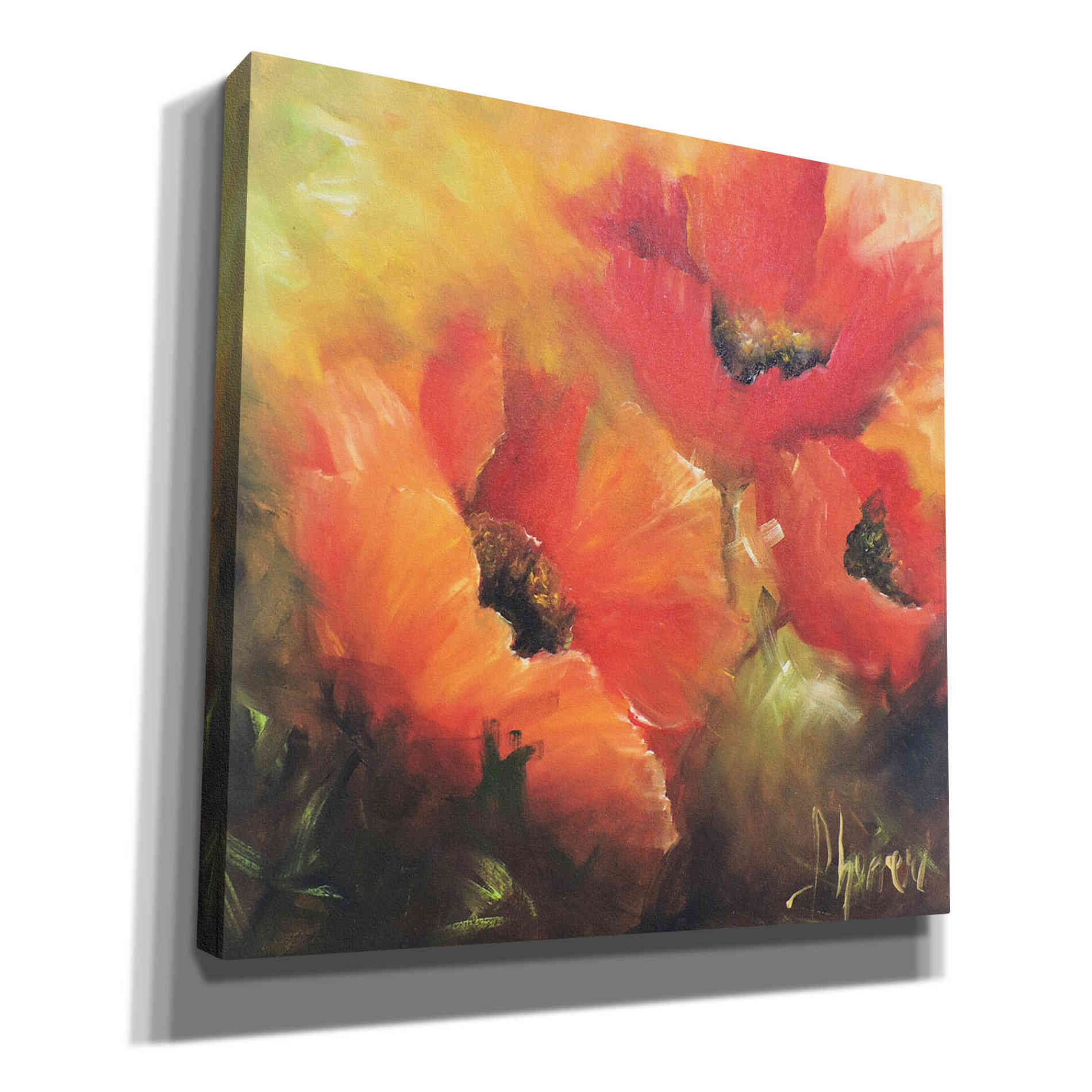 'En Rojos' by Leticia Herrera, Canvas Wall Art