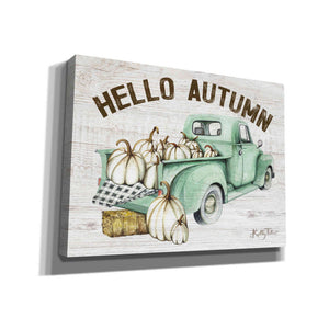 'Hello Autumn Vintage Truck' by Kelley Talent, Canvas Wall Art