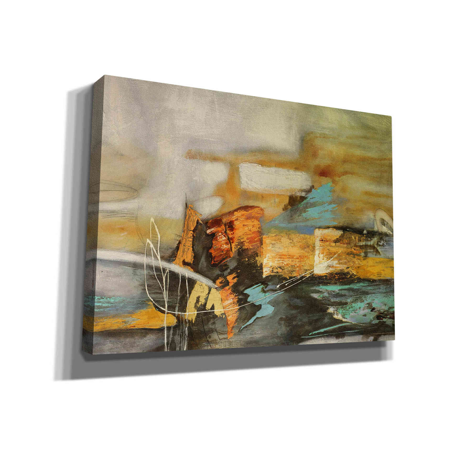 'Composicion II' by Gabriela Villarreal, Canvas Wall Art