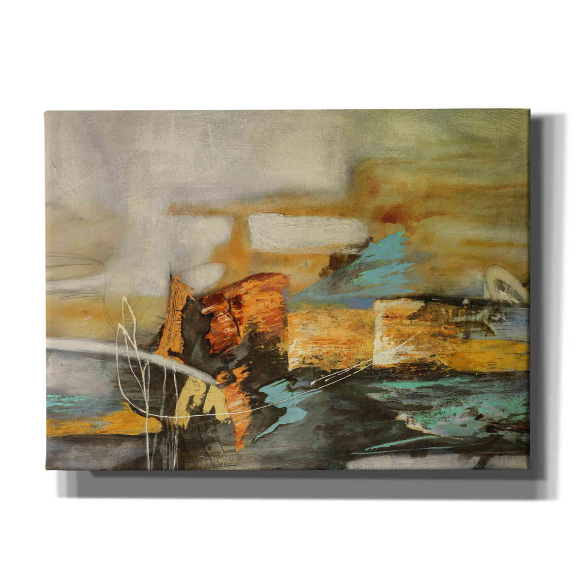 'Composicion II' by Gabriela Villarreal, Canvas Wall Art