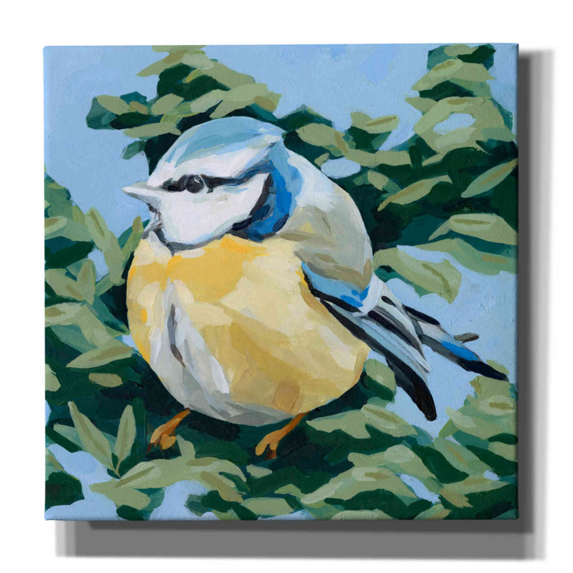 'Painterly Bird II' by Emma Scarvey, Canvas Wall Art