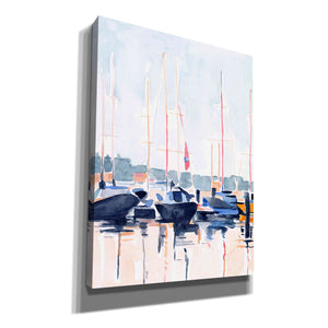 'Watercolor Boat Club II' by Emma Scarvey, Canvas Wall Art