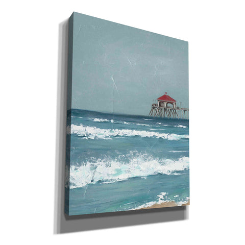 Image of 'Fishing Pier Diptych I' by Jade Reynolds, Canvas Wall Art
