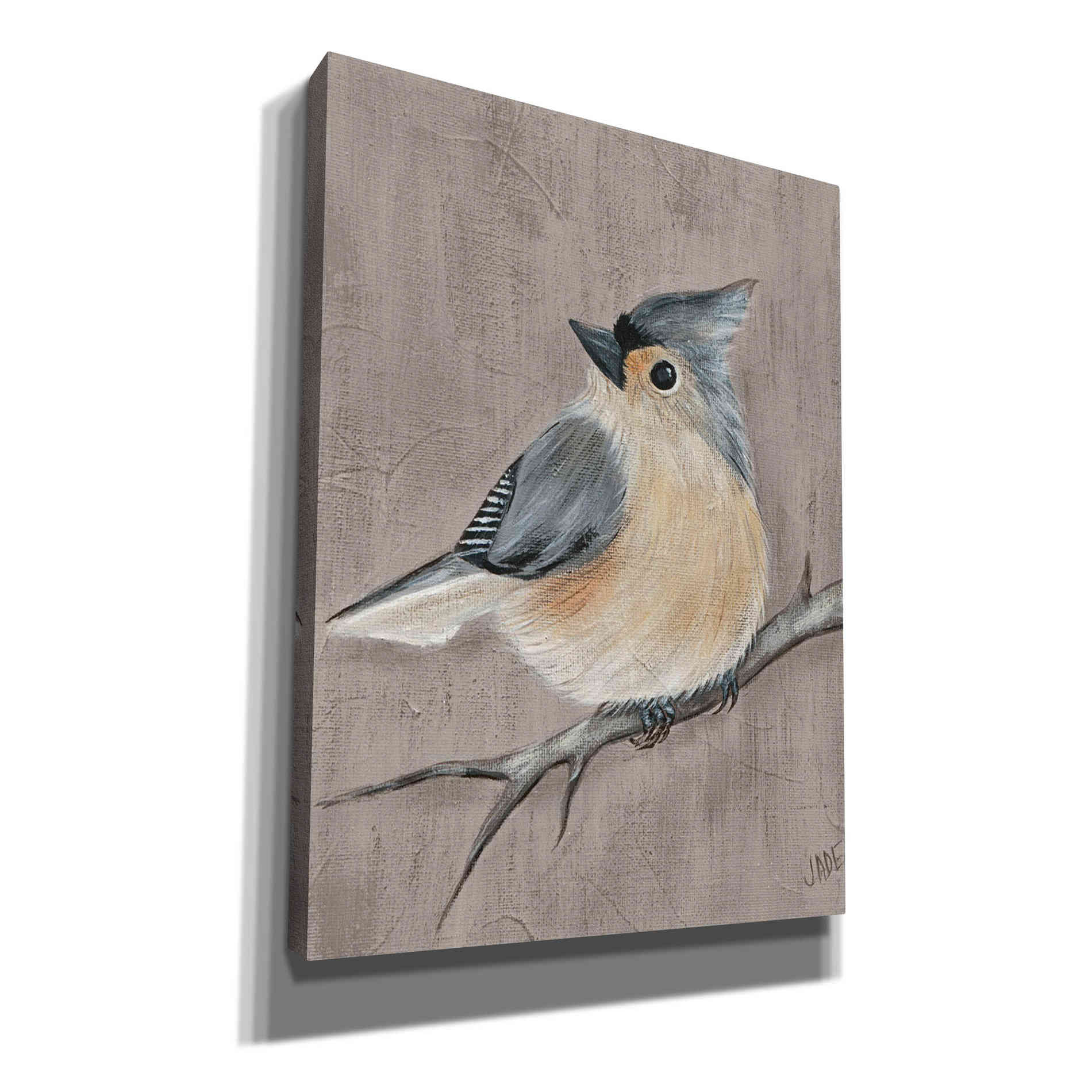 'Winter Bird I' by Jade Reynolds, Canvas Wall Art