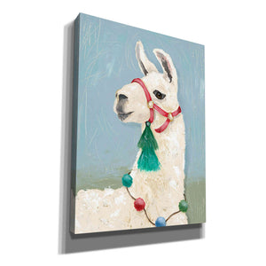 'Painted Llama I' by Jade Reynolds, Canvas Wall Art