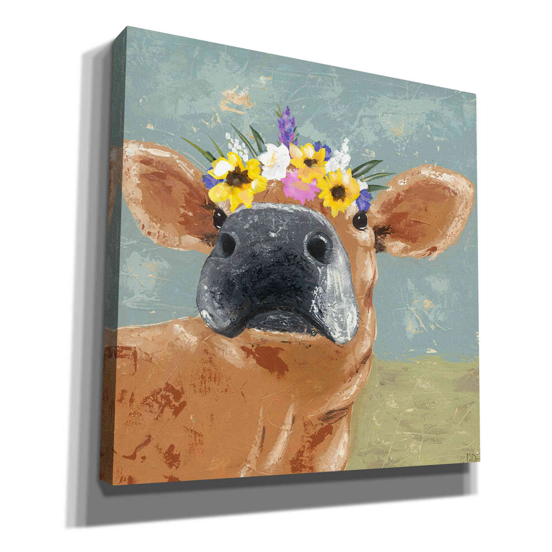 'Farm Fun II' by Jade Reynolds, Canvas Wall Art