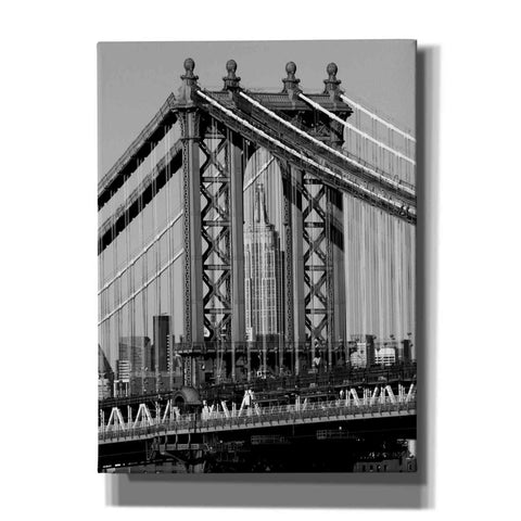 Image of 'Bridges of NYC I' by Jeff Pica, Canvas Wall Art