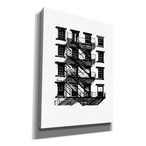 Image of 'NYC in Pure BandW IX' by Jeff Pica, Canvas Wall Art