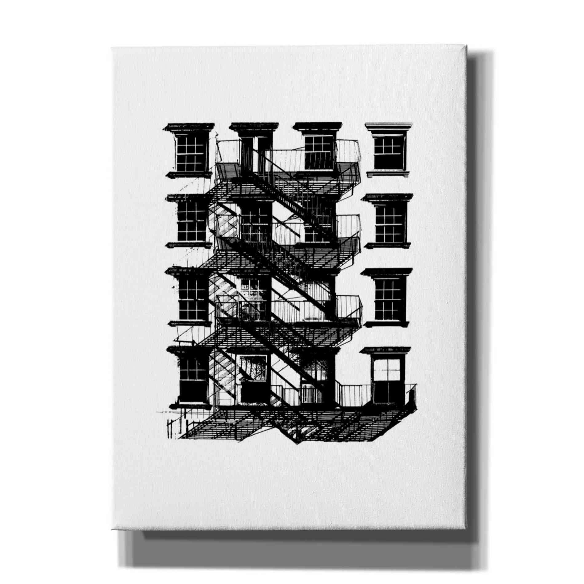 'NYC in Pure BandW IX' by Jeff Pica, Canvas Wall Art