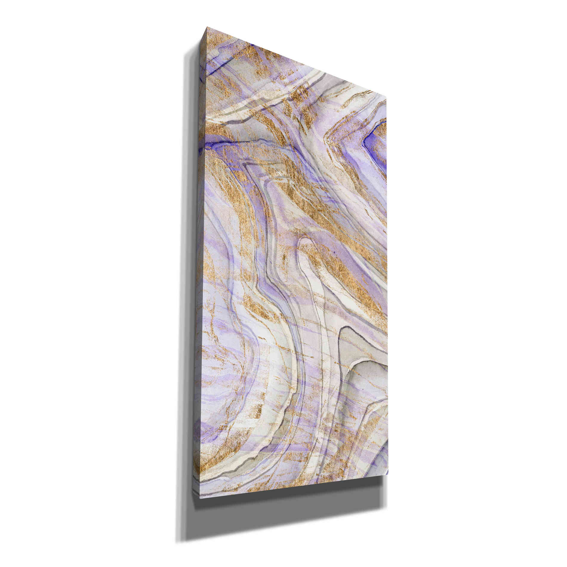 'Amethyst and Gold I' by Studio W, Canvas Wall Art