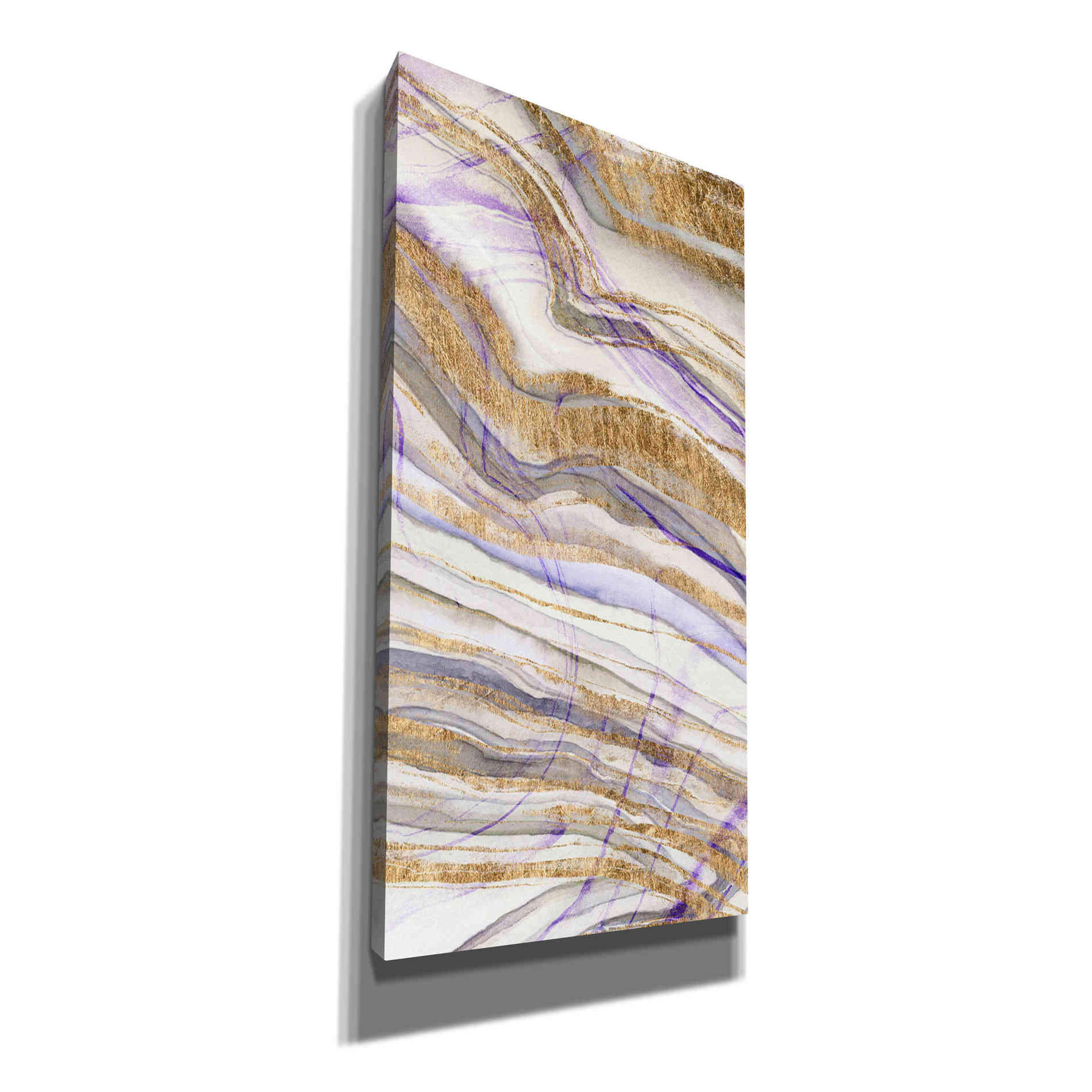 'Amethyst and Gold II' by Studio W, Canvas Wall Art