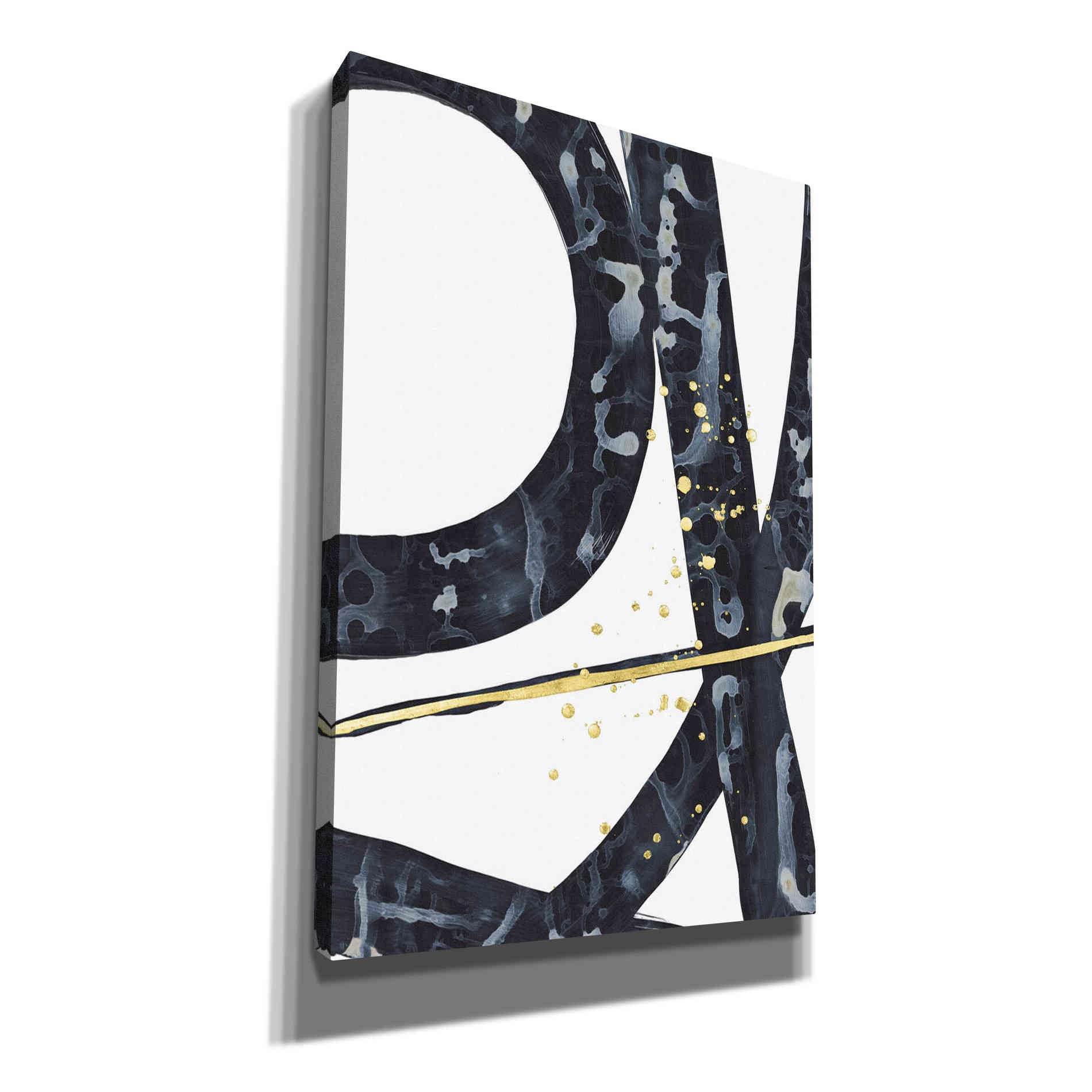 'Onyx Tracery II' by Renee W Stramel, Canvas Wall Art