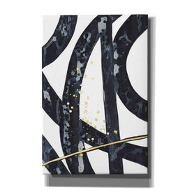 'Onyx Tracery I' by Renee W Stramel, Canvas Wall Art