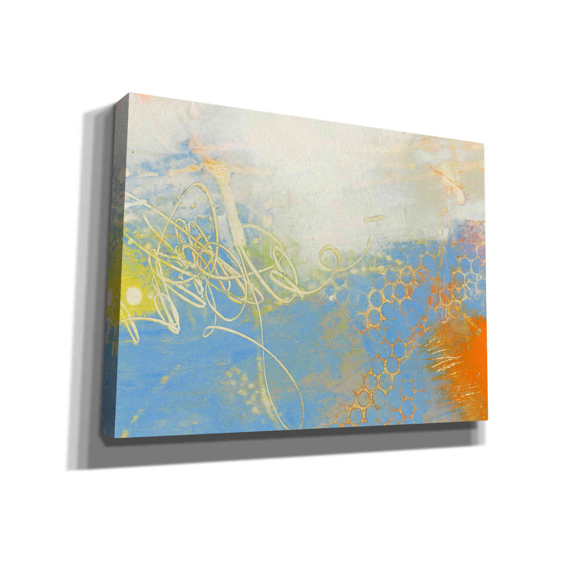 'Blue Lux II' by Sue Jachimiec, Canvas Wall Art