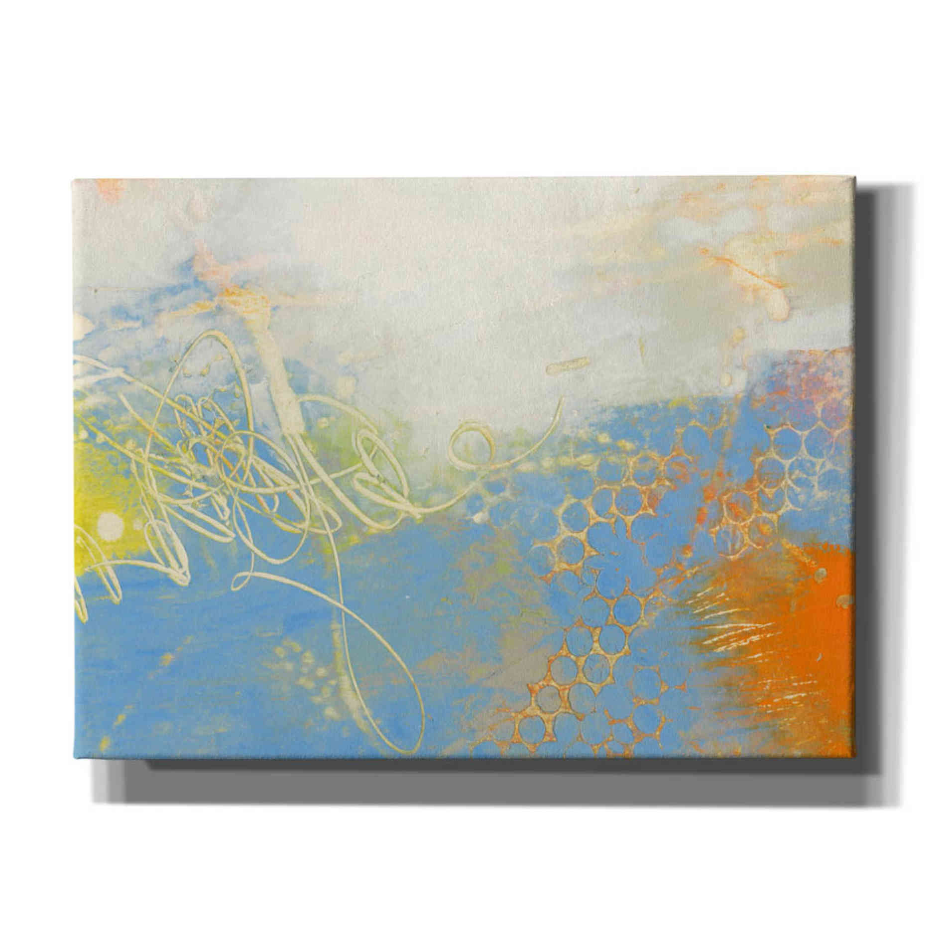 'Blue Lux II' by Sue Jachimiec, Canvas Wall Art