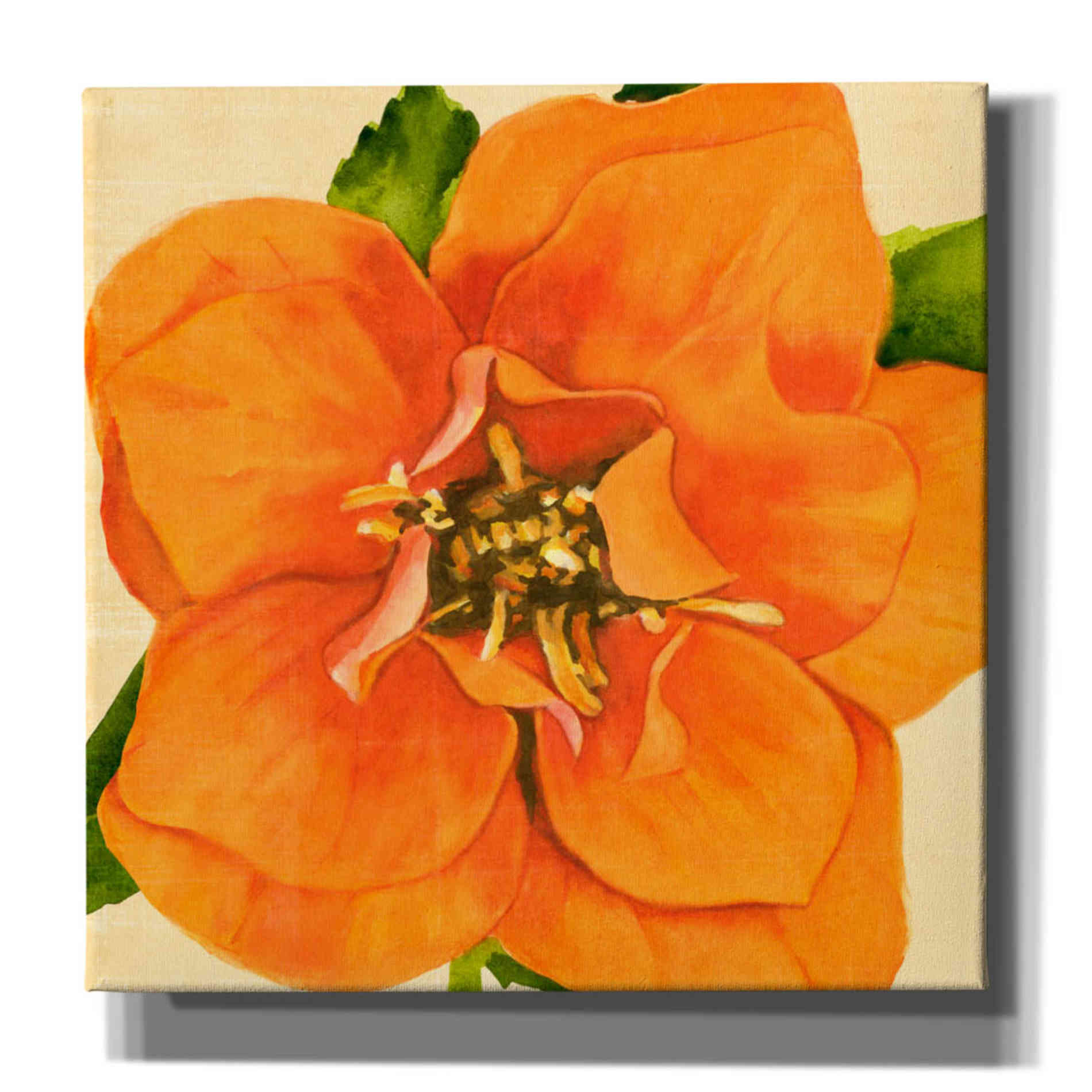 'Copper Petals I' by Annie Warren, Canvas Wall Art