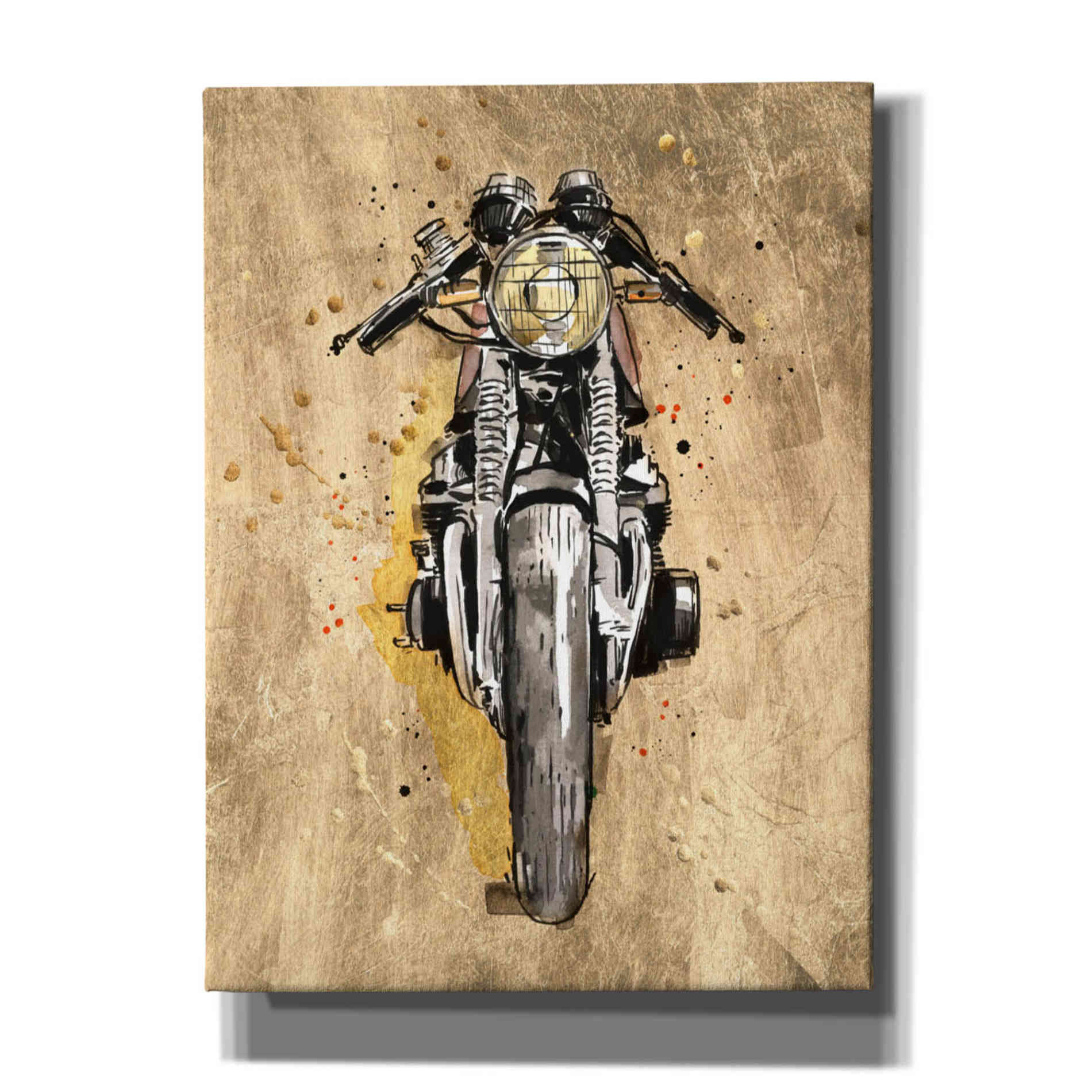 'Metallic Rider I' by Annie Warren, Canvas Wall Art