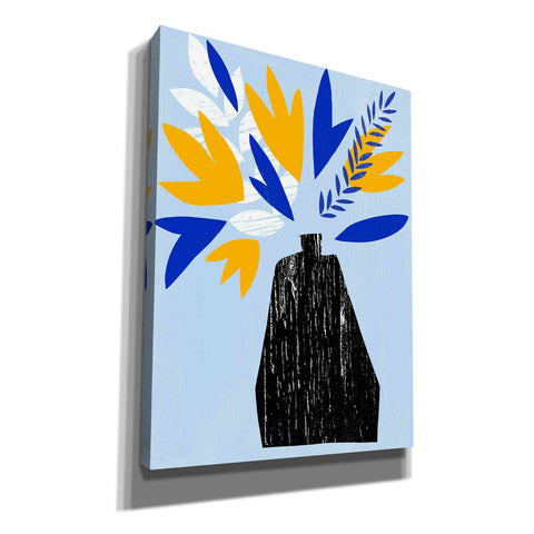 Image of 'Ruffled Vase II' by Annie Warren, Canvas Wall Art