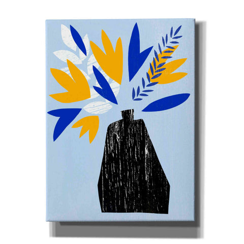 Image of 'Ruffled Vase II' by Annie Warren, Canvas Wall Art