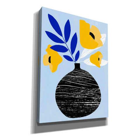 Image of 'Ruffled Vase IV' by Annie Warren, Canvas Wall Art