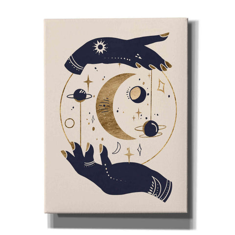 Image of 'Moon Hands I' by Annie Warren, Canvas Wall Art