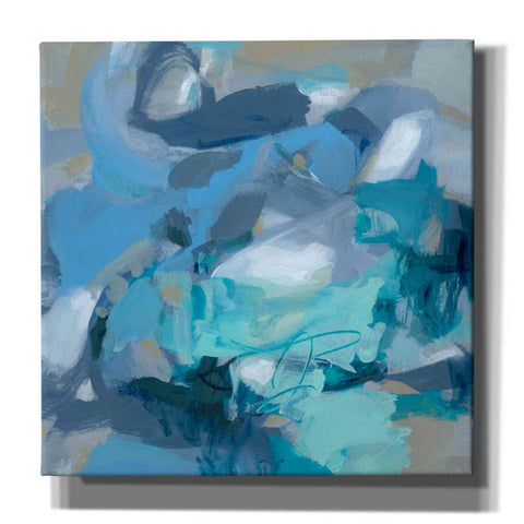 Image of 'Abstract Blues I' by Christina Long, Canvas Wall Art