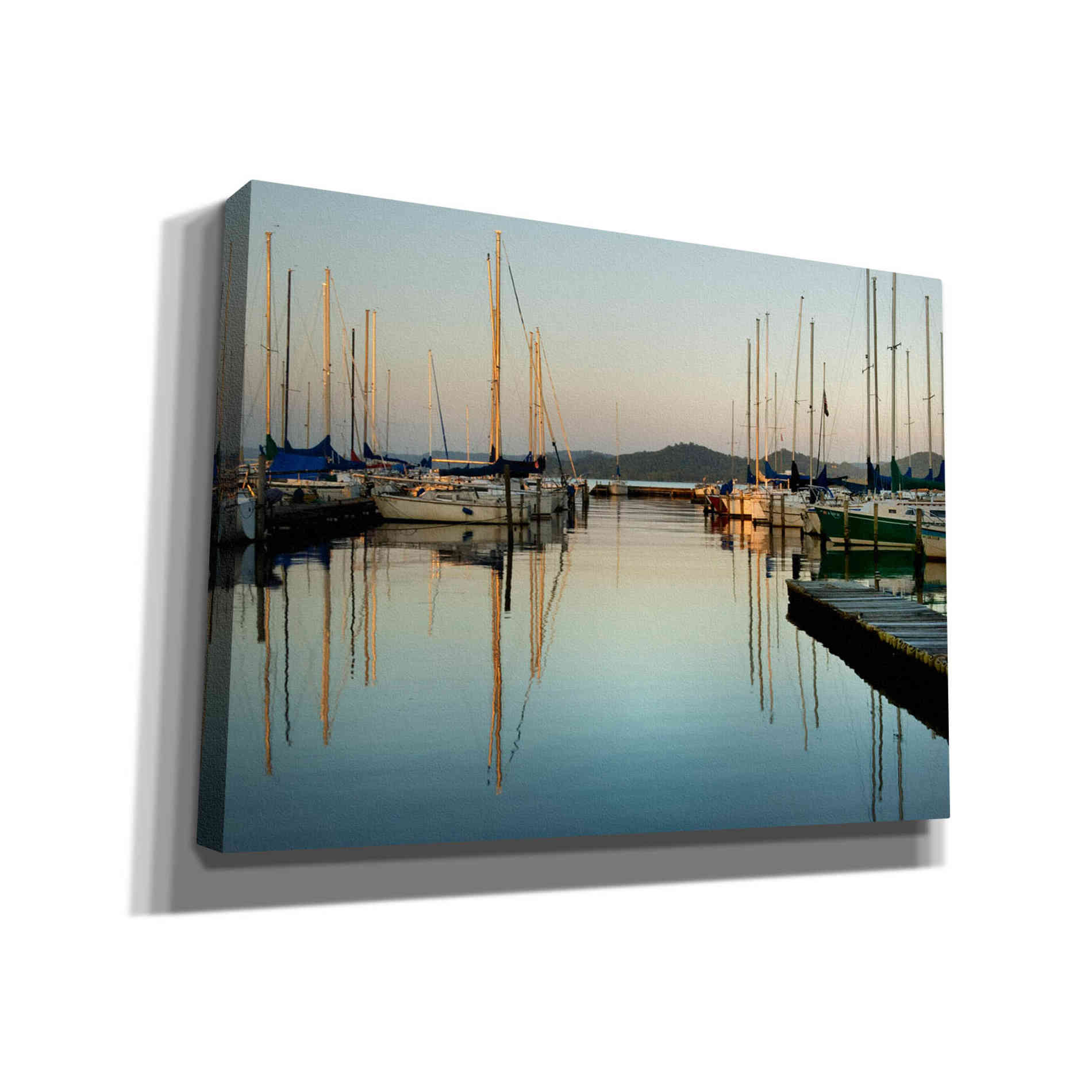 'Marina Sundown II' by Danny Head, Canvas Wall Art