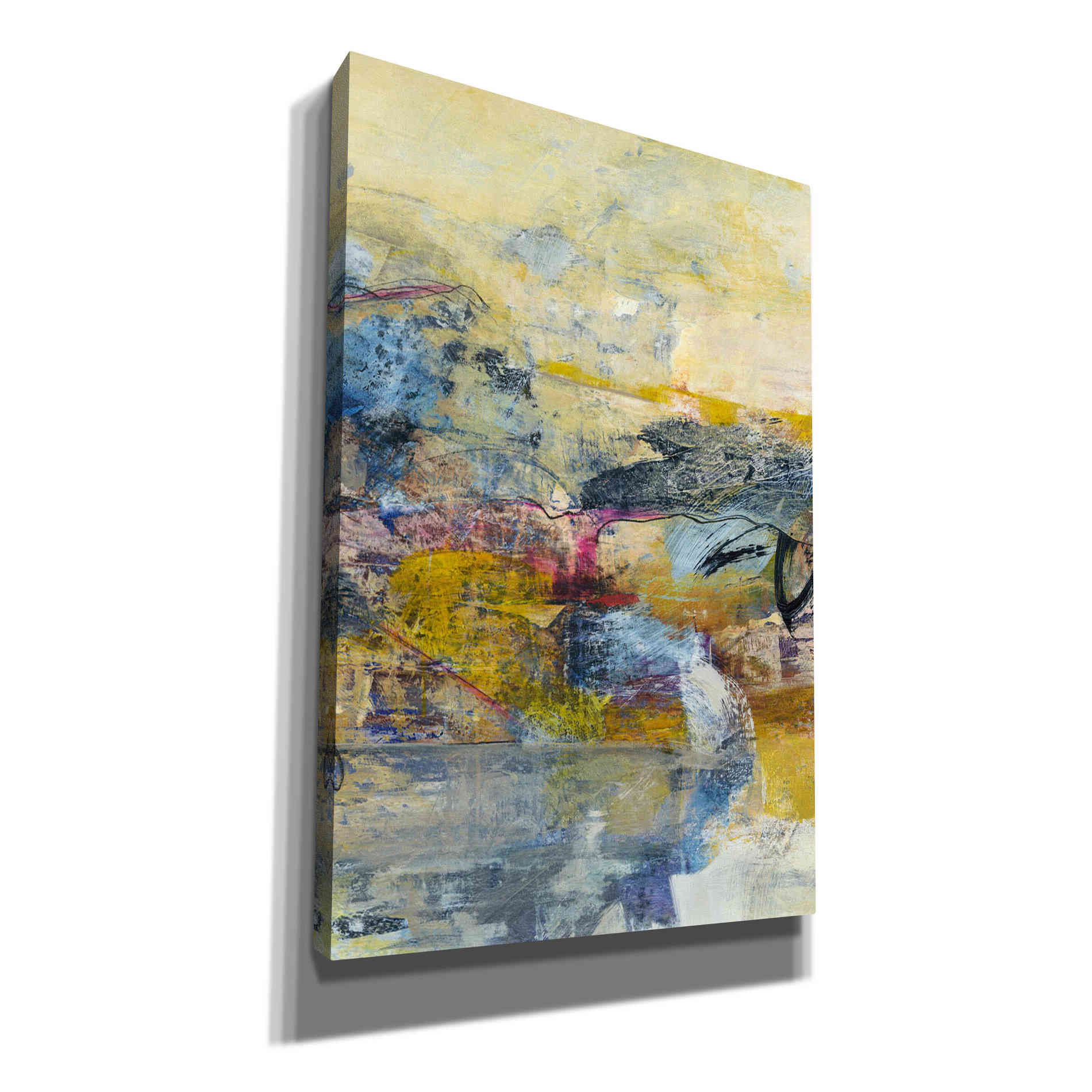 'Textured Triptych II' by Jodi Fuchs, Canvas Wall Art