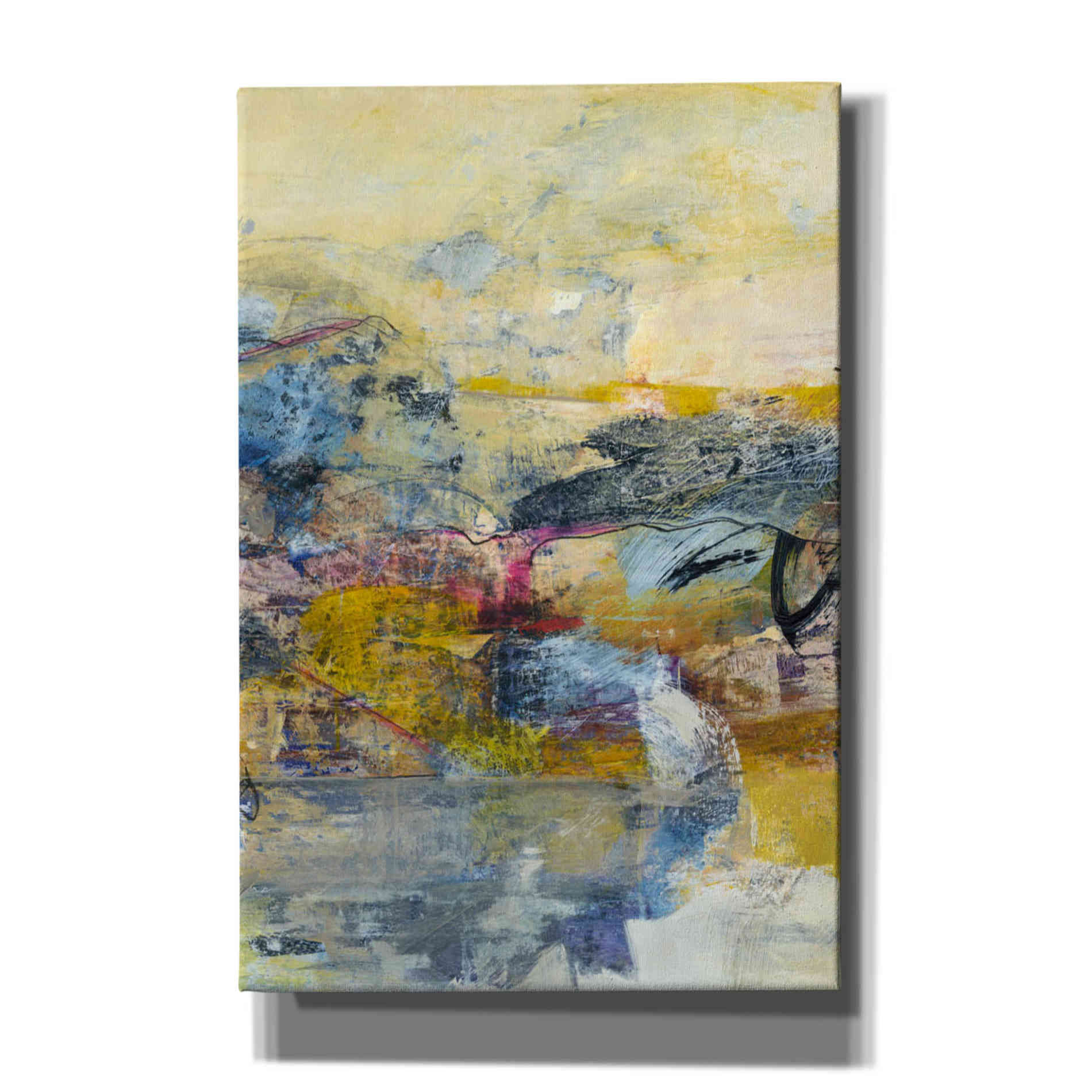 'Textured Triptych II' by Jodi Fuchs, Canvas Wall Art