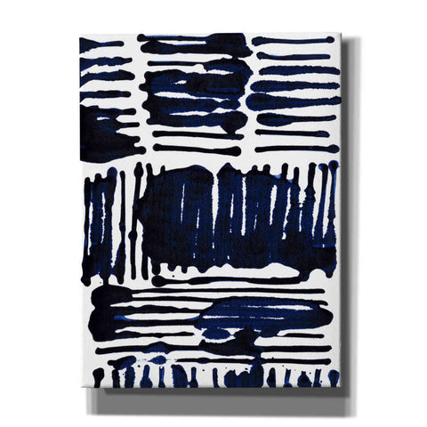Image of 'Indigo Stripes I' by Jodi Fuchs, Canvas Wall Art