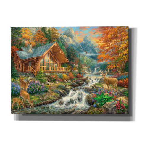 Image of 'Alpine Serenity' by Chuck Pinson, Canvas Wall Art