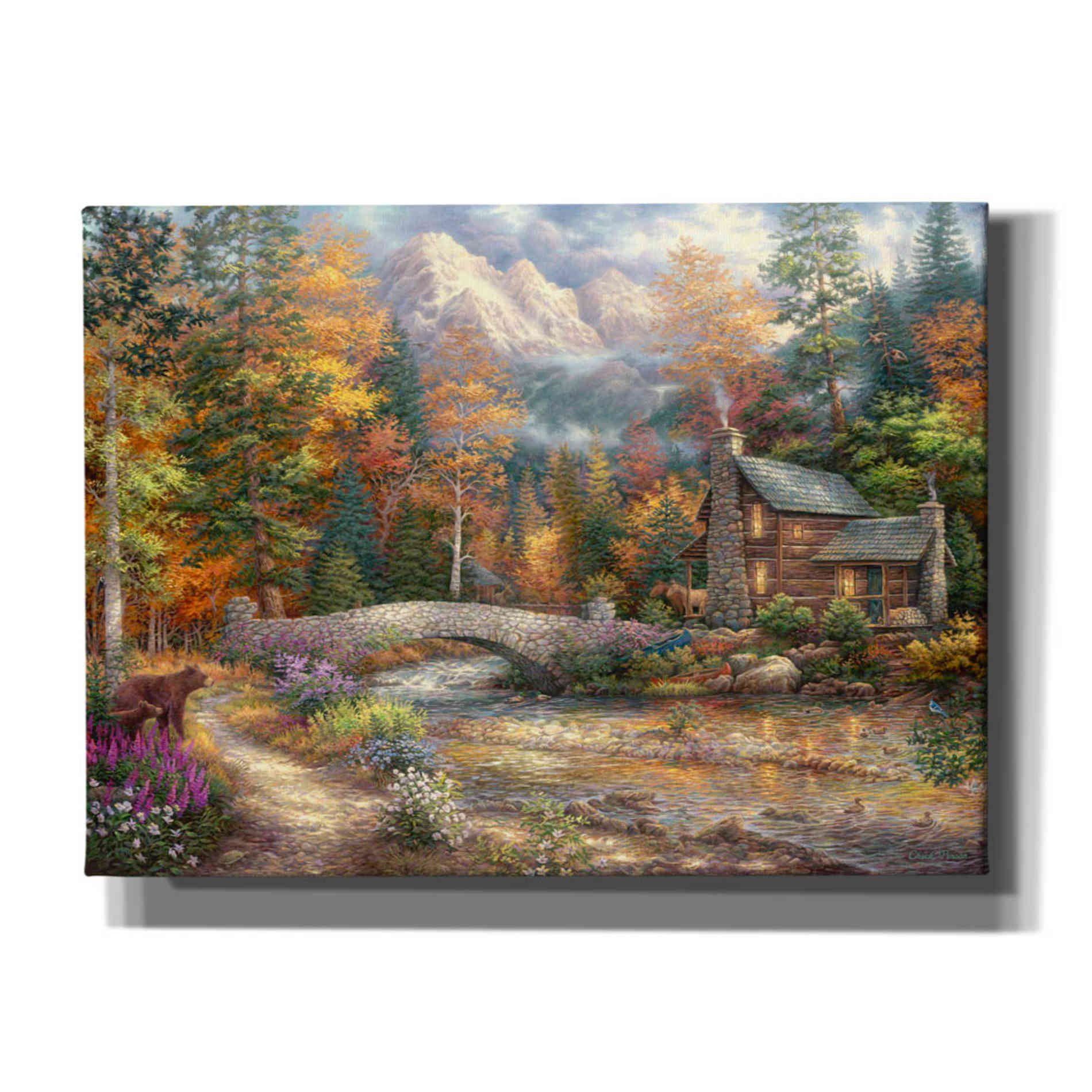 'Call of the Wild' by Chuck Pinson, Canvas Wall Art