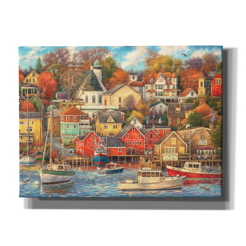 Image of 'Good Times Harbor' by Chuck Pinson, Canvas Wall Art