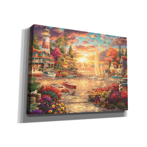 Image of 'Into the Sunset' by Chuck Pinson, Canvas Wall Art