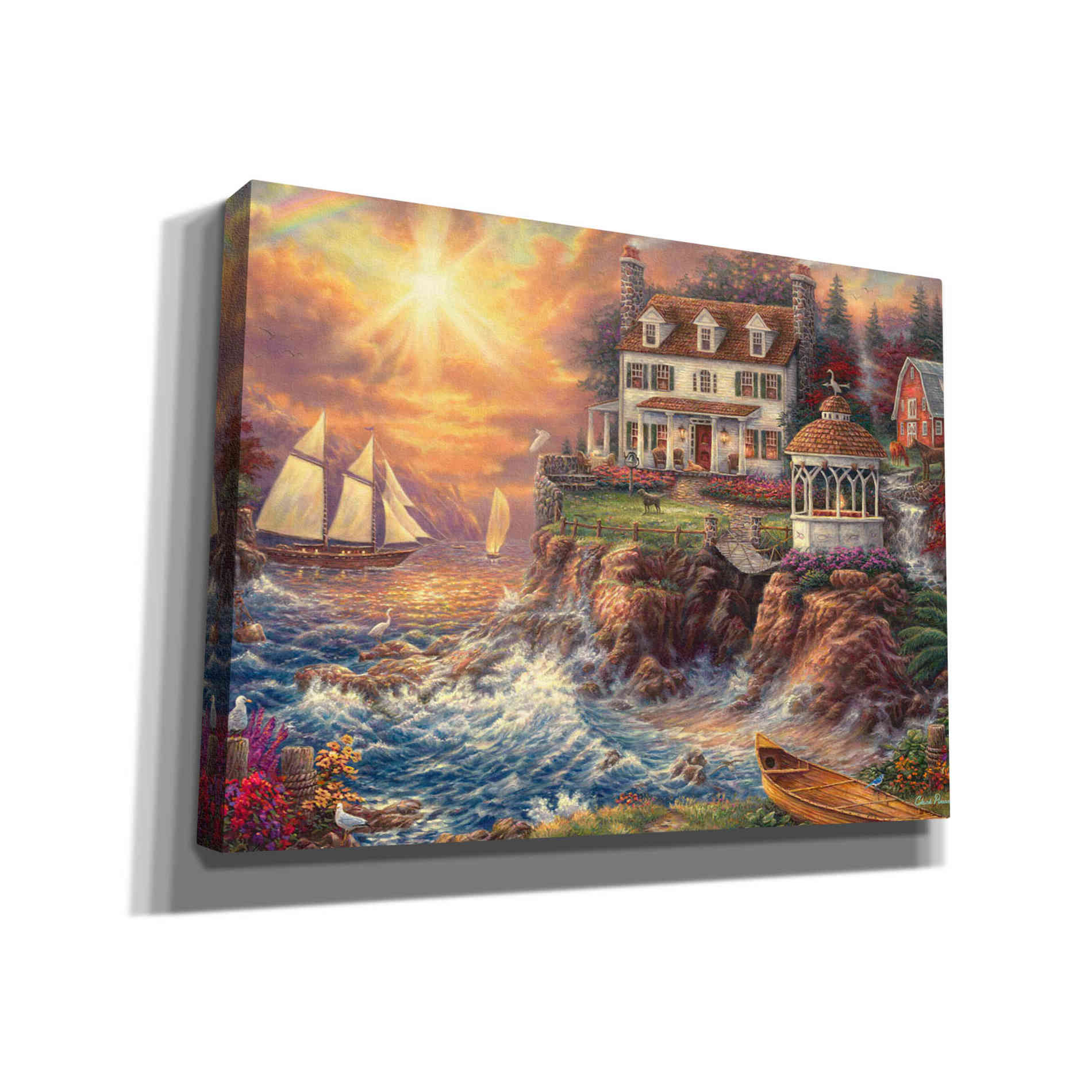 'Life Above the Fray' by Chuck Pinson, Canvas Wall Art