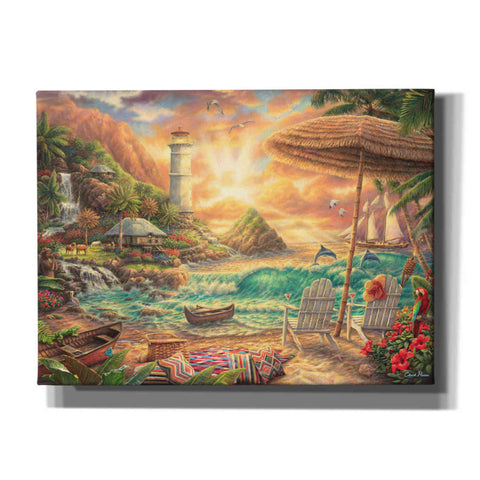 Image of 'Love the Beach' by Chuck Pinson, Canvas Wall Art