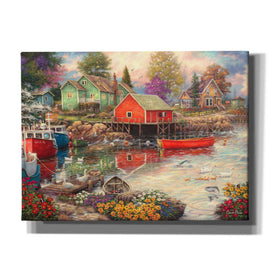 'Quiet Cove' by Chuck Pinson, Canvas Wall Art