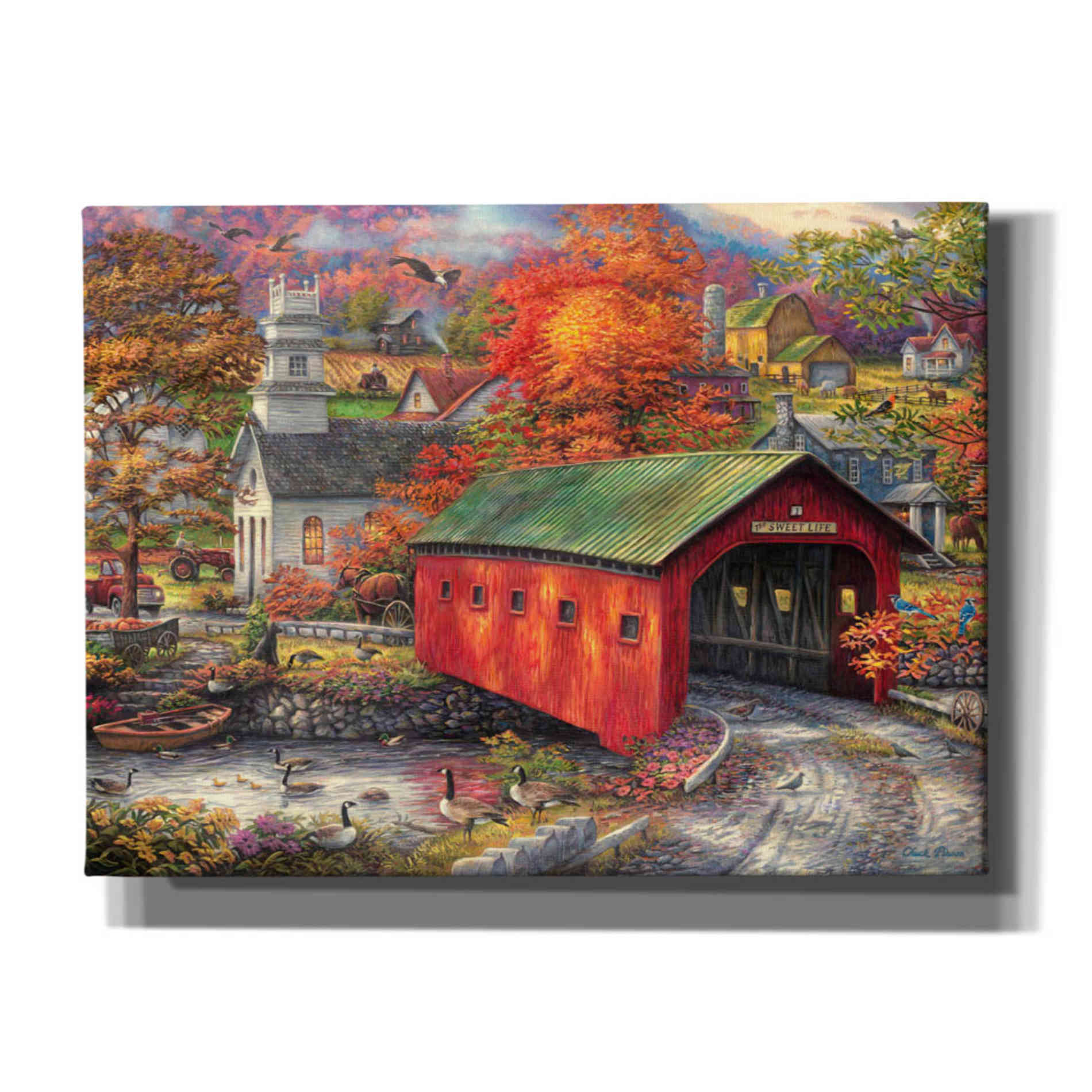 'The Sweet Life' by Chuck Pinson, Canvas Wall Art