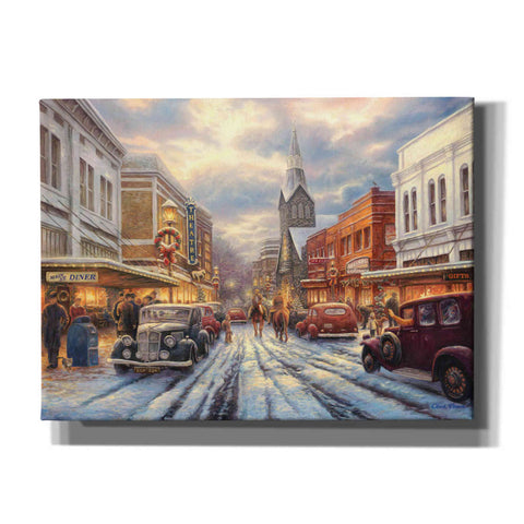 Image of 'The Warmth of Small Town Living' by Chuck Pinson, Canvas Wall Art