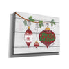 'Merry Christmas Ornaments' by Diane Kater, Canvas Wall Art