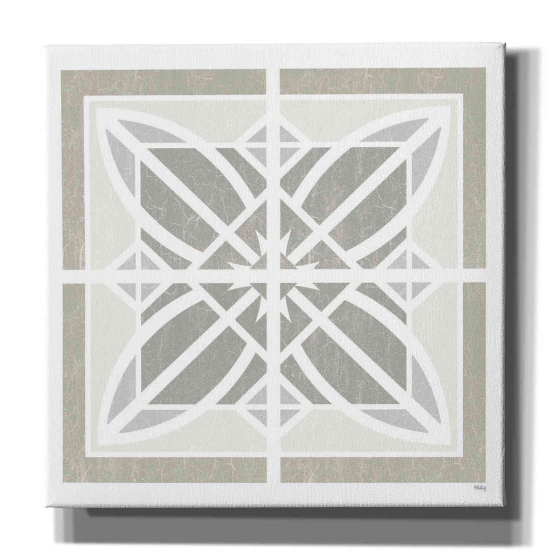 'Farmhouse Square II' by Heidi Kuntz, Canvas Wall Art