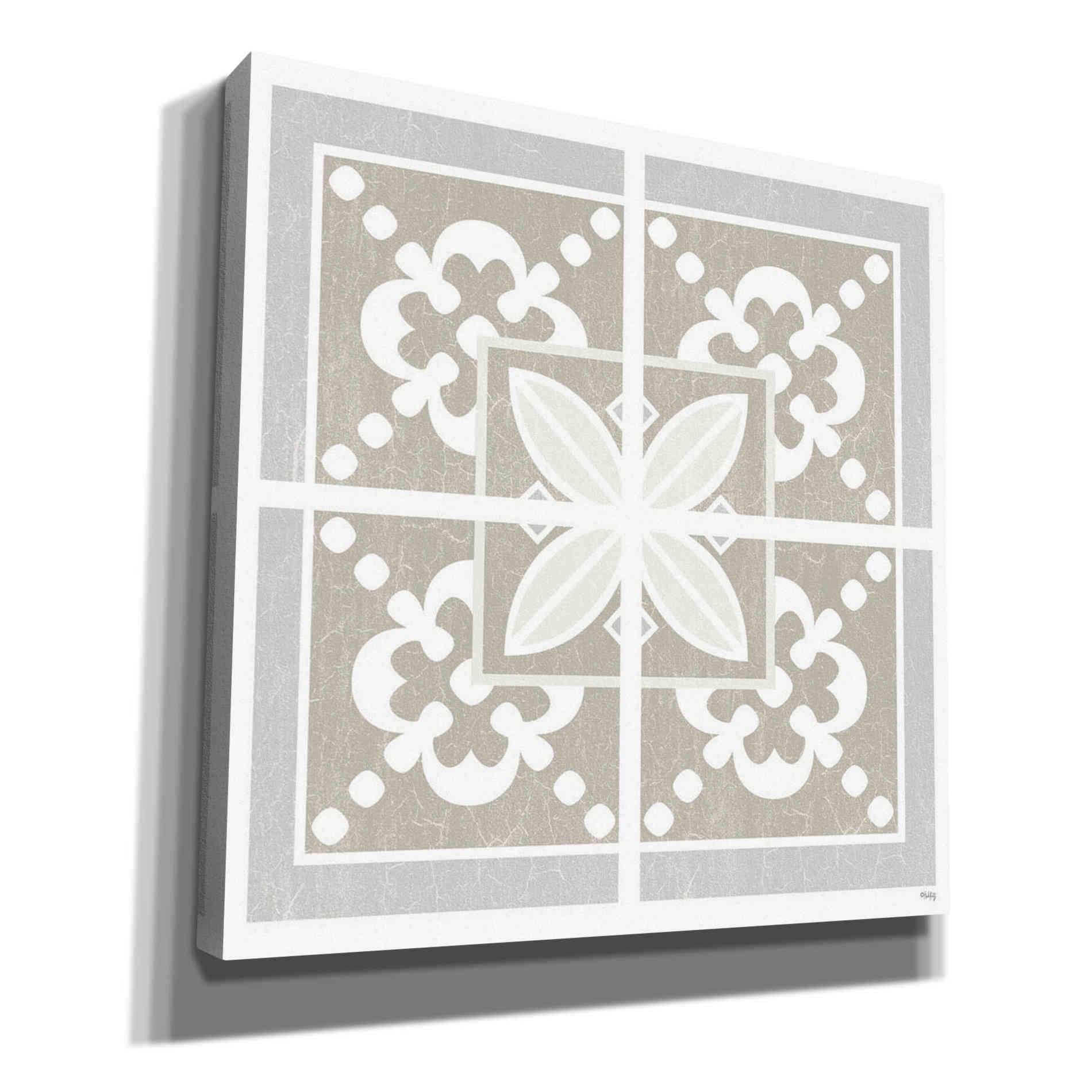 'Farmhouse Square III' by Heidi Kuntz, Canvas Wall Art