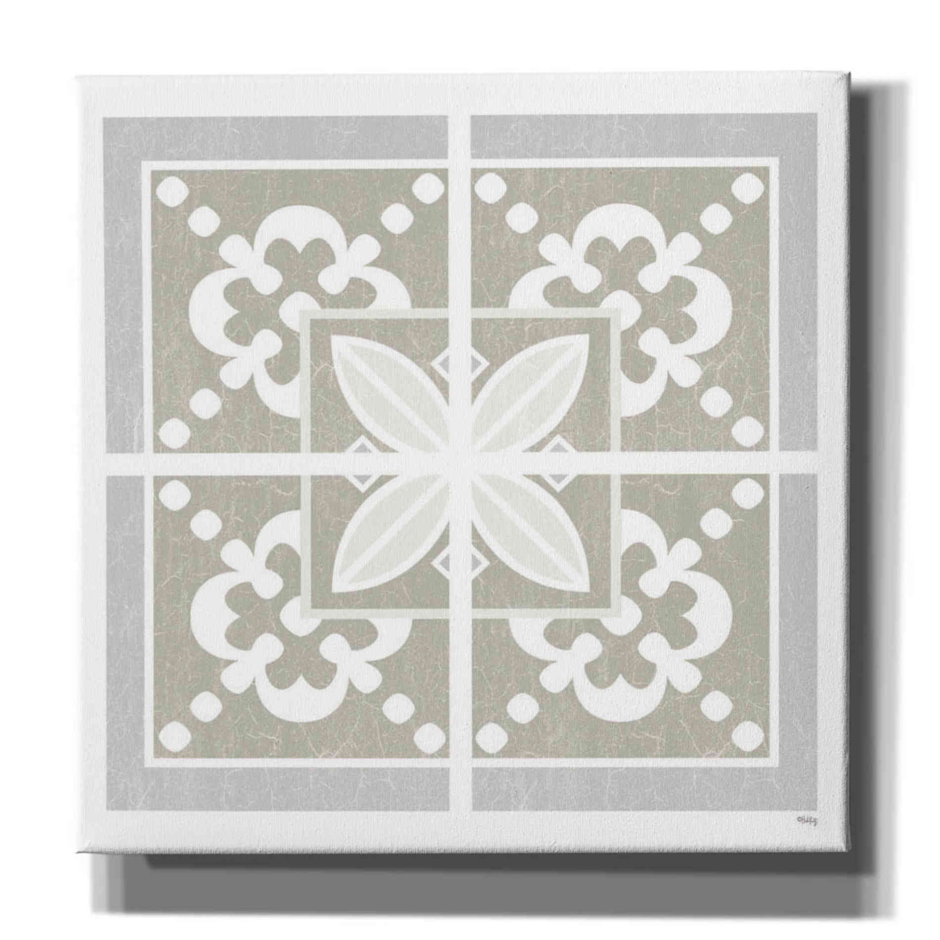 'Farmhouse Square III' by Heidi Kuntz, Canvas Wall Art