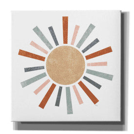 'Rustic Rainbow Sun' by Heidi Kuntz, Canvas Wall Art